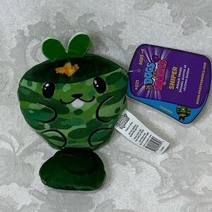 Dogs Vs Squirls #021 Sniper Squirrel Bean Bag Plush NWT